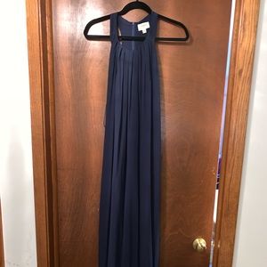 Blue maxi dress
